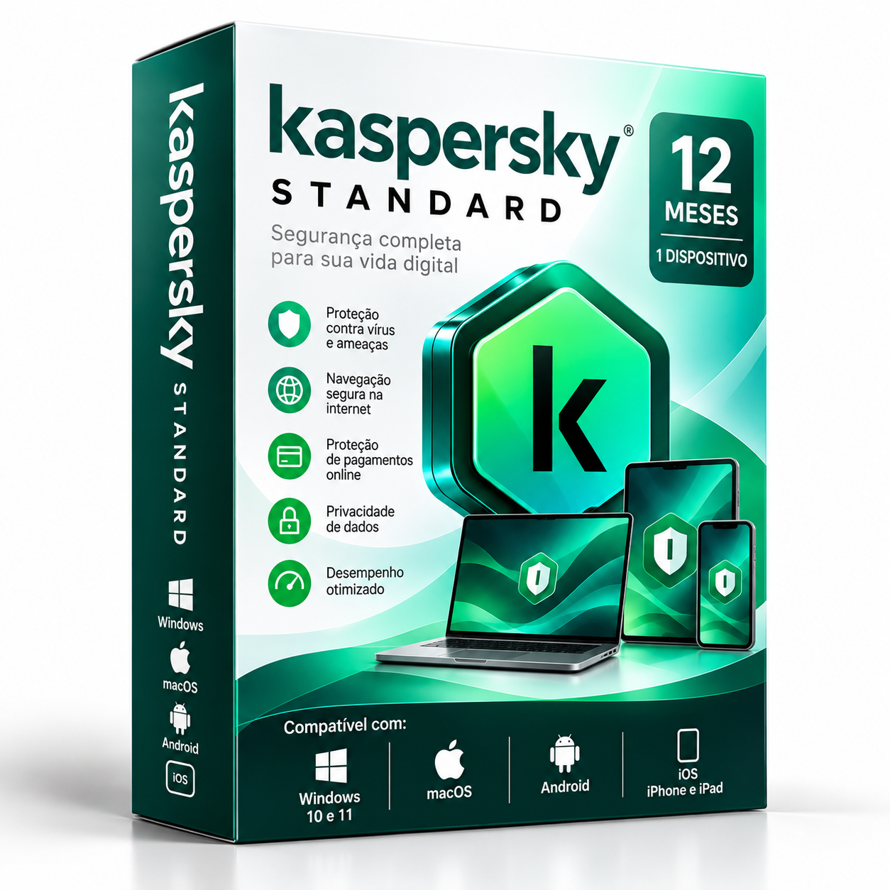 Kaspersky Standard – 12 Meses